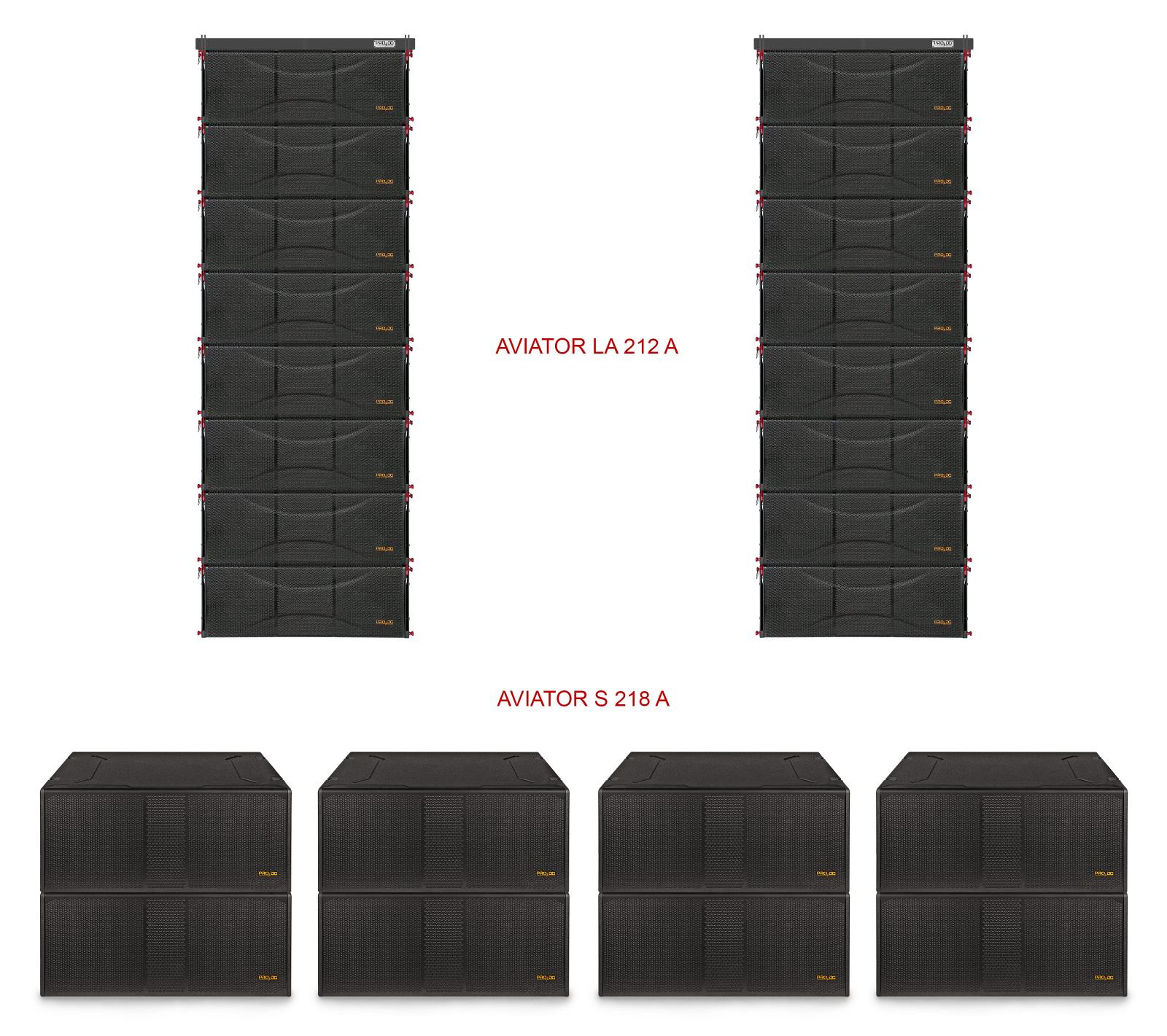 LINE ARRAY - AVIATOR SERIES