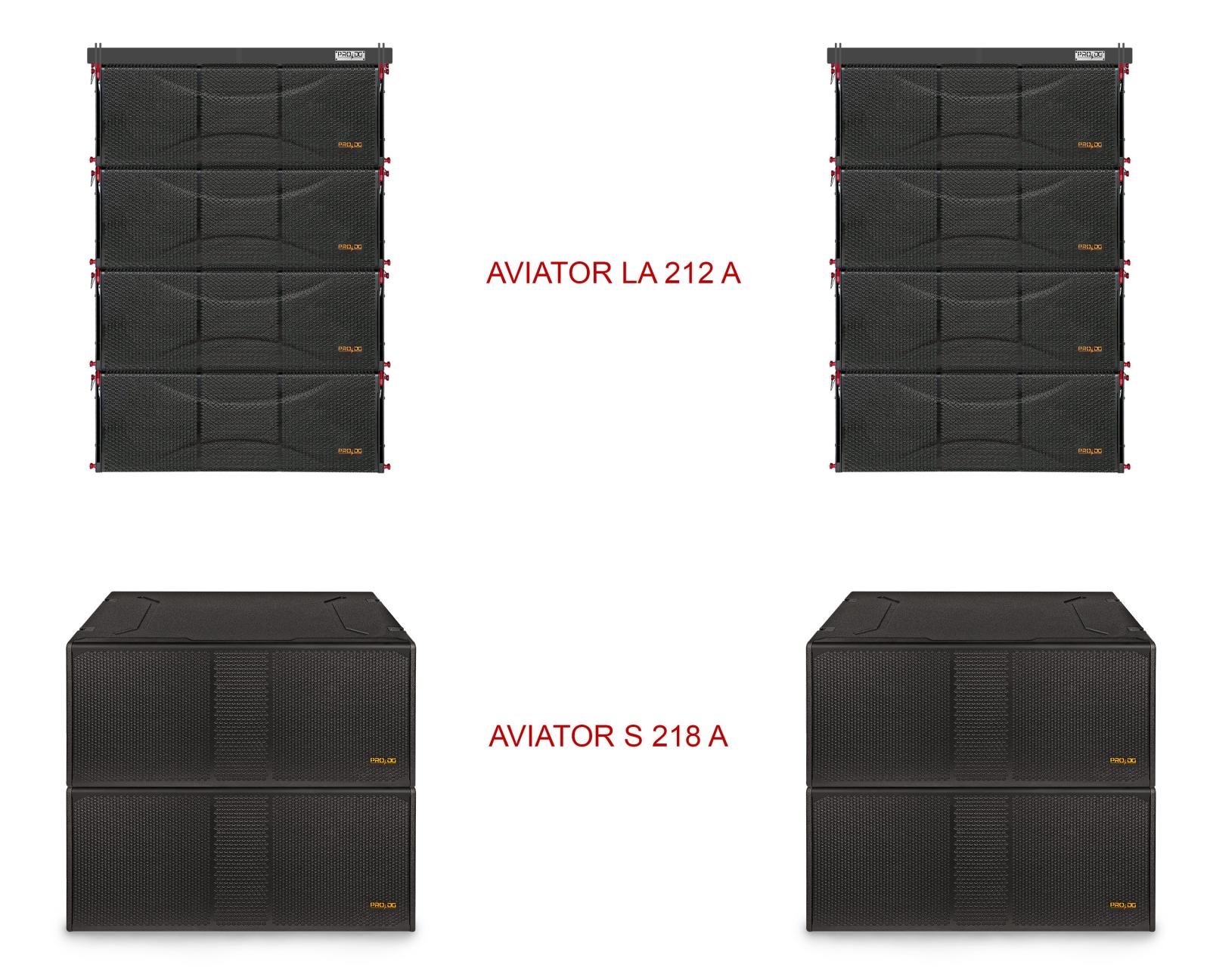 LINE ARRAY - AVIATOR SERIES