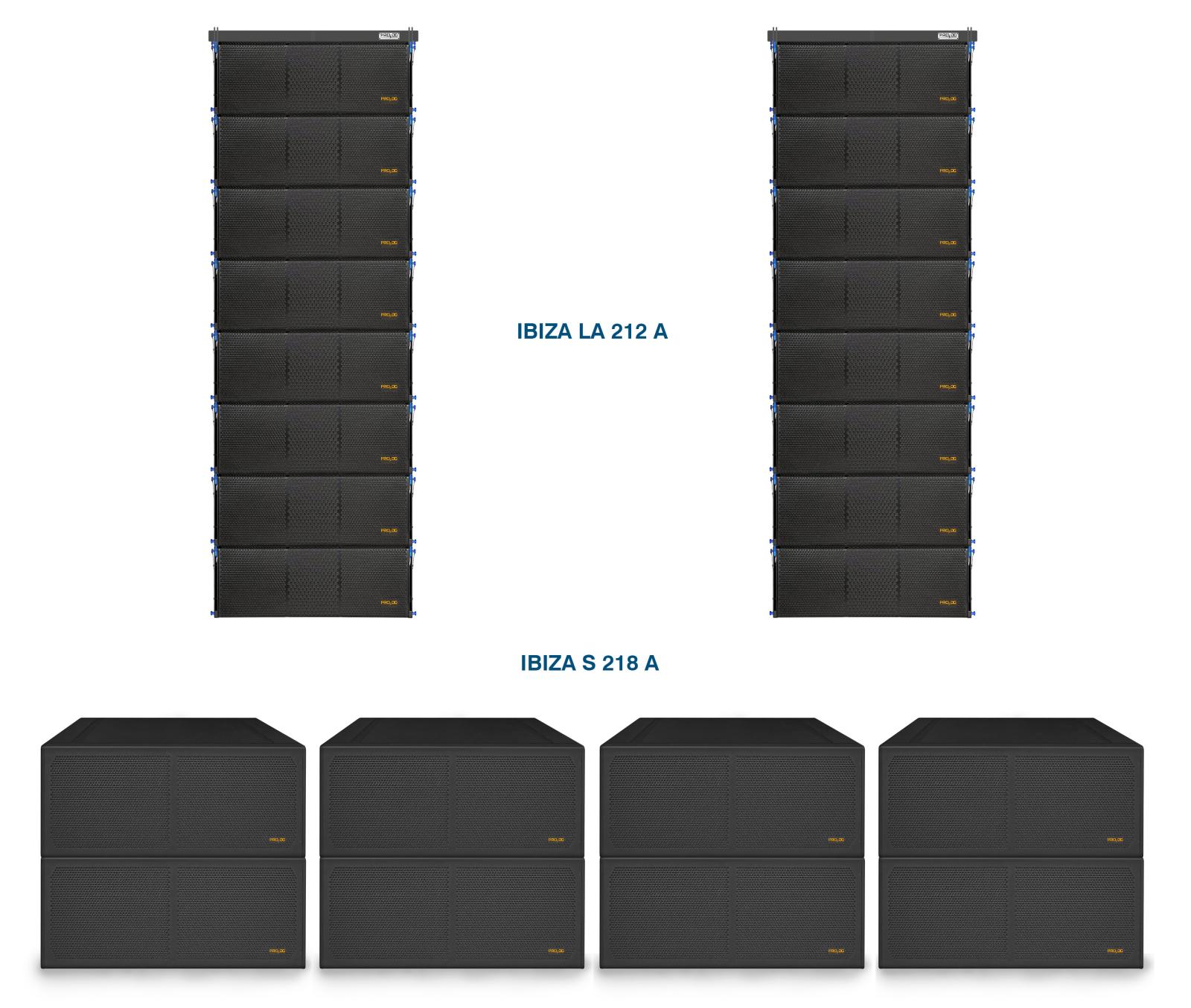 LINE ARRAY - IBIZA SERIES